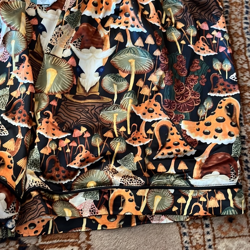 NWT Earthbound Mushroom Pajama Set - Picture 2 of 4